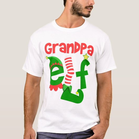 Grandpa Elf T-shirt (Voorkant)