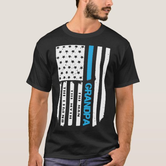Grandpa Falg form yoga shirt (Voorkant)