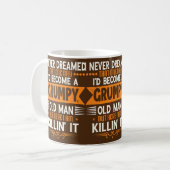 Grandpa Fathers Day I Never Dreamed I d'Be A Koffiemok (Voorkant links)