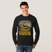 Grandpa Fishing Outdoor Fisherman Pride Father Day T-shirt (Voorkant volledig)