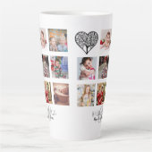 GRANDPA FOTO COLLAGE GIFT PROUD GRANDAD LATTE MOK (Voorkant)