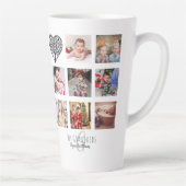 GRANDPA FOTO COLLAGE GIFT PROUD GRANDAD LATTE MOK (Rechts)