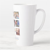 GRANDPA FOTO COLLAGE GIFT Proud Papa Poppen Gramps Latte Mok (Rechts)