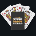 Grandpa Gift | I Have The Best Daddy In The World Pokerkaarten<br><div class="desc">Grandpa Gift | I Have The Best Daddy In The World</div>