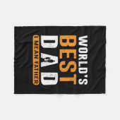 Grandpa Gift | Ik bedoel vader Fleece Deken (Voorkant (Horizontaal))