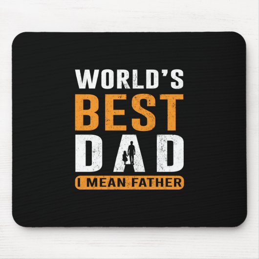 Grandpa Gift | Ik bedoel vader Muismat (Voorkant)