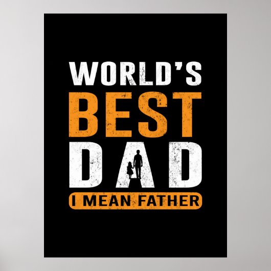 Grandpa Gift | Ik bedoel vader Poster (Voorkant)