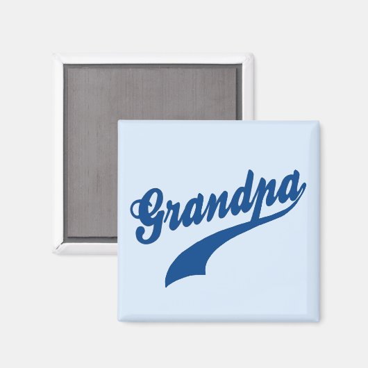 Grandpa Gift Magneet (Voorkant / Achterkant)