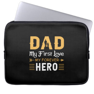 Grandpa Gift Pa My Forever Hero Laptop Sleeve