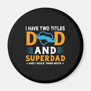 Grandpa Gift Pap en Super Pap Magneet