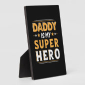 Grandpa Gift | Papa is mijn Super Hero Fotoplaat (Zijkant)