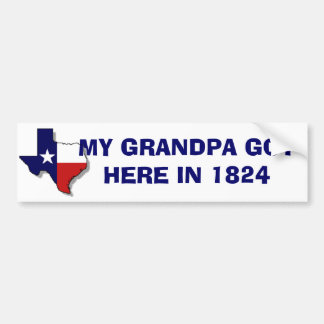 GRANDPA GOT HIER BUMPERSTICKER