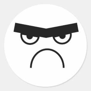 Grandpa Grumpalumpagus Ronde Sticker