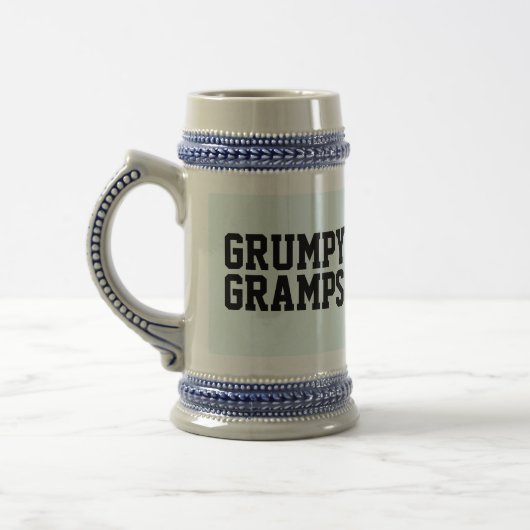 GRANDPA GRUMPY GRAMPS BEER STEIN BIERPUL (Links)