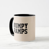GRANDPA GRUMPY GRAMPS COFFEE MUGS MOK (Voorkant links)