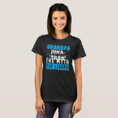 Grandpa JONATHAN The Man The Myth The Legend T-shirt (Voorkant volledig)