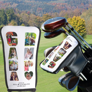 GRANDPA Letter Cutout Photo Collage Golfheadcover