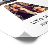 GRANDPA Letter Cutout Photo Collage Grandkids Name Poster (Hoek)