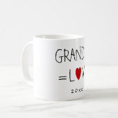 GRANDPA=LOVE (of om het even welke naam) de Mokken (Voorkant links)