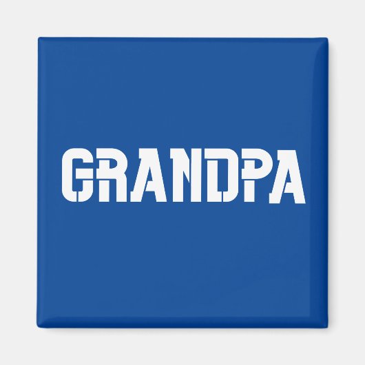 +Grandpa Magneet (Voorkant)