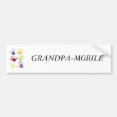 GRANDPA-MOBILE BUMPERSTICKER (Voorkant)