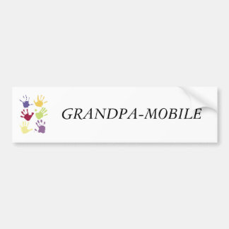 GRANDPA-MOBILE BUMPERSTICKER