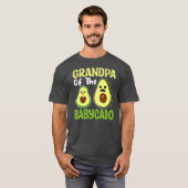 Grandpa of The Babycado Avocado Family Matching T-shirt (Voorkant volledig)