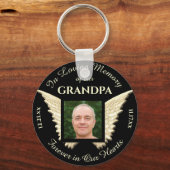 Grandpa Photo Memorial Sleutelhanger (Voorkant)