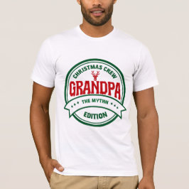 Grandpa’s Christmas Crew | Matching Family Shirt