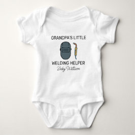 Grandpa’s Little Welding Helper - Cute Welder Romper