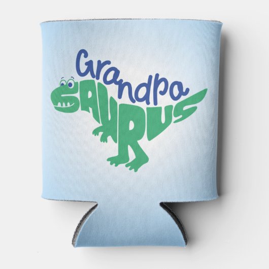 Grandpa Saurus Graphic Blikjeskoeler (Voorkant)