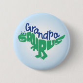 Grandpa Saurus Graphic Ronde Button 5,7 Cm (Voorkant)