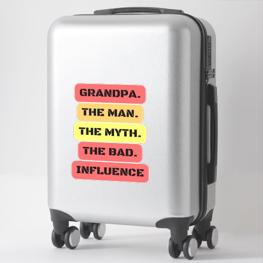 grandpa sticker (Koffer)