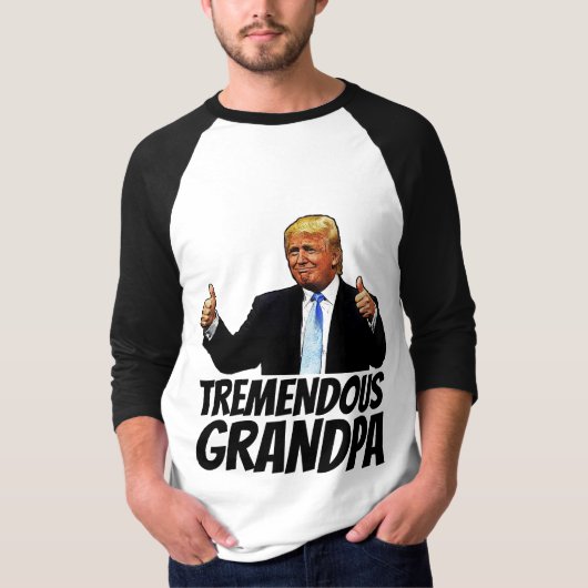 GRANDPA TRUMP T-SHIRTEN T-SHIRT (Voorkant)
