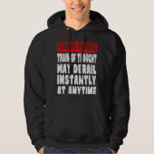 Grandpa Warning Message  Memory Forgetting Joke Hoodie (Voorkant)