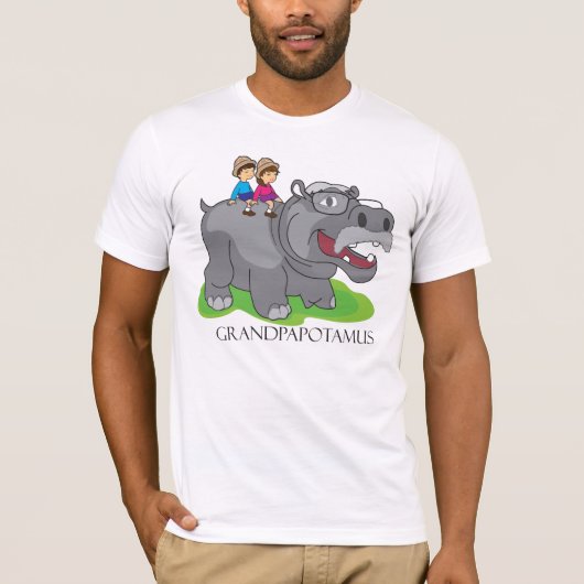 Grandpapotamus T-Shirt (Voorkant)