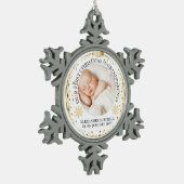 Grandparents 1st Christmas Baby Photo Ornament  (Links)