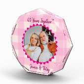 Grandparents 60th Diamond Anniversary Keepsake Fotoblokken (Rechts)