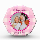 Grandparents 60th Diamond Anniversary Keepsake Fotoblokken (Voorkant)