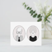 Grandparents Day - Couple Briefkaart (Staand voorkant)