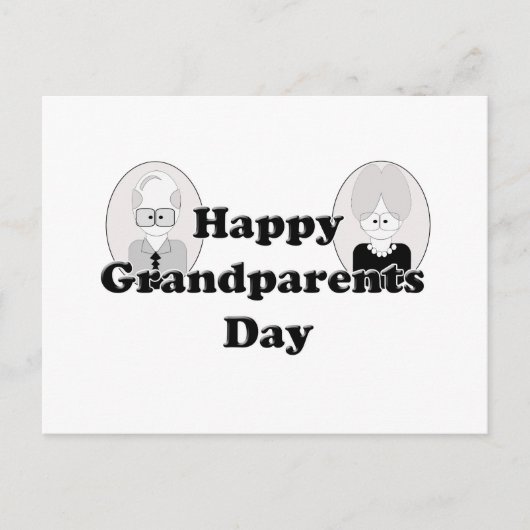 Grandparents Day - Couple Briefkaart (Voorkant)