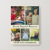 Grandparents Day – Loved Beyond Measure Button (Voorkant)
