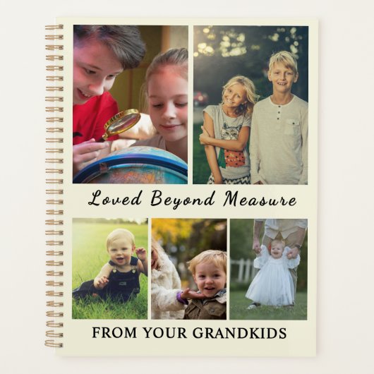Grandparents Day Planner – Loved Beyond Measure (Voorkant)