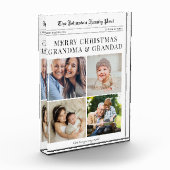 Grandparents Newspaper Christmas Fotoblokken (Links)