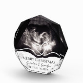 Grandparents Pregnancy Announcement Ultrasound Fotoblokken (Rechts)