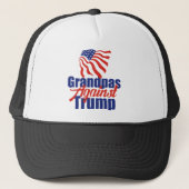 Grandpas against Trump Trucker Pet (Voorkant)