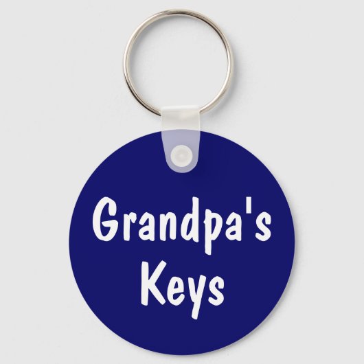 Grandpa's Keys Sleutelhanger (Voorkant)