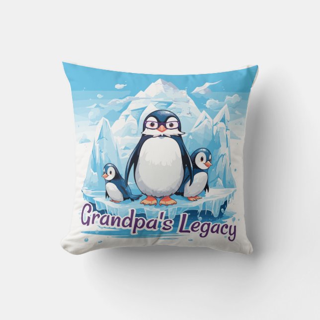 Grandpa's Legacy Kussen (Voorkant)
