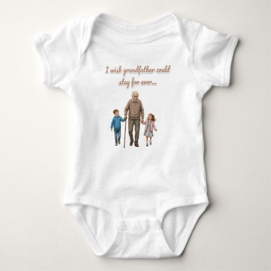 Grandpa's little legacy romper (Voorkant)