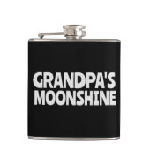 GRANDPA'S MOONSHINE FLASK HEUPFLES (Voorkant)